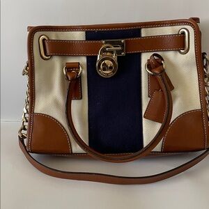 Michael Kors Hamilton Canvas Bag